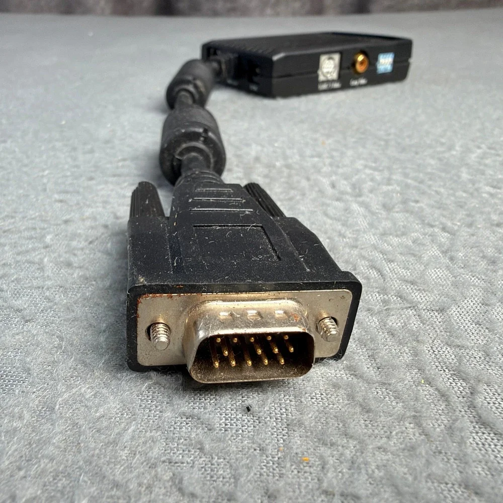 TView Micro XGA PC to TV Scan Converter VGA to S-Video Composite Adapter